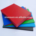Tablero colorido de alta calidad del PVC para la cartelera hecha en China